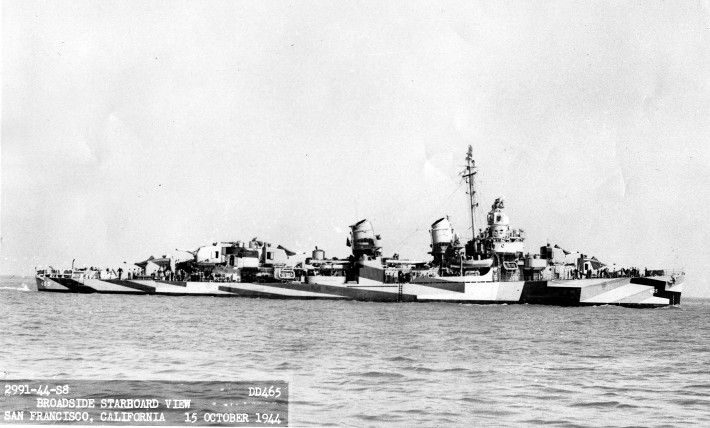 USS Saufley DD-465